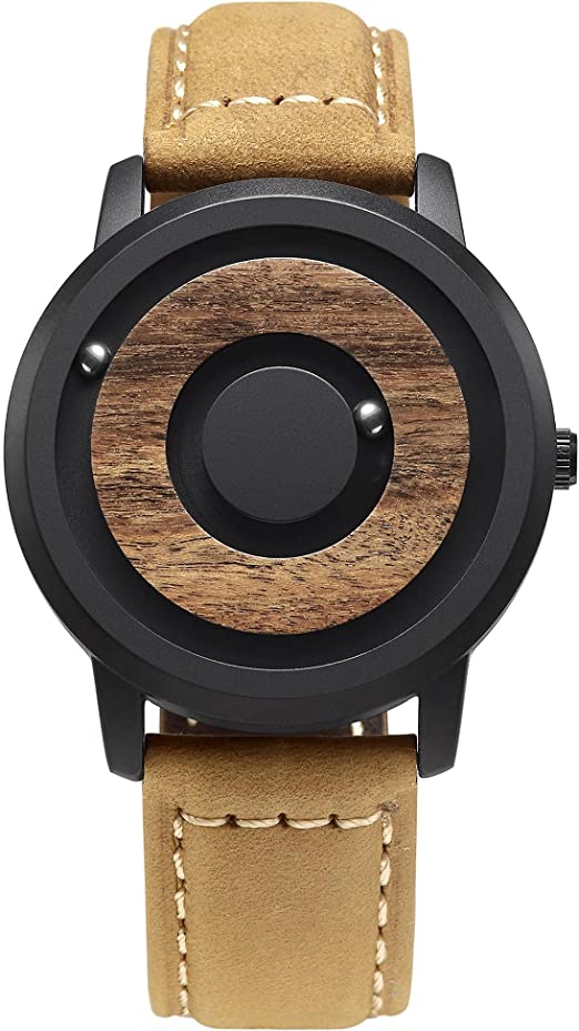 Wooden Magnetic Ball-Bearing Watch