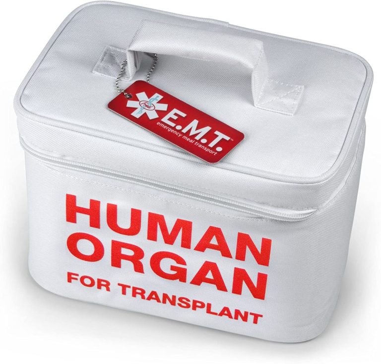 E.M.T. Human Organ Lunch Tote