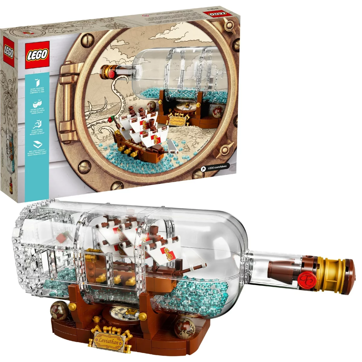 LEGO Ideas Ship in a Bottle