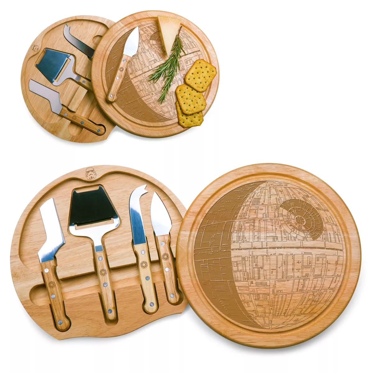Death Star Wood Cheese Board