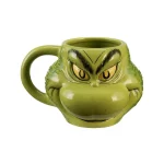 The Grinch WHO Christmas Sculpted Mug