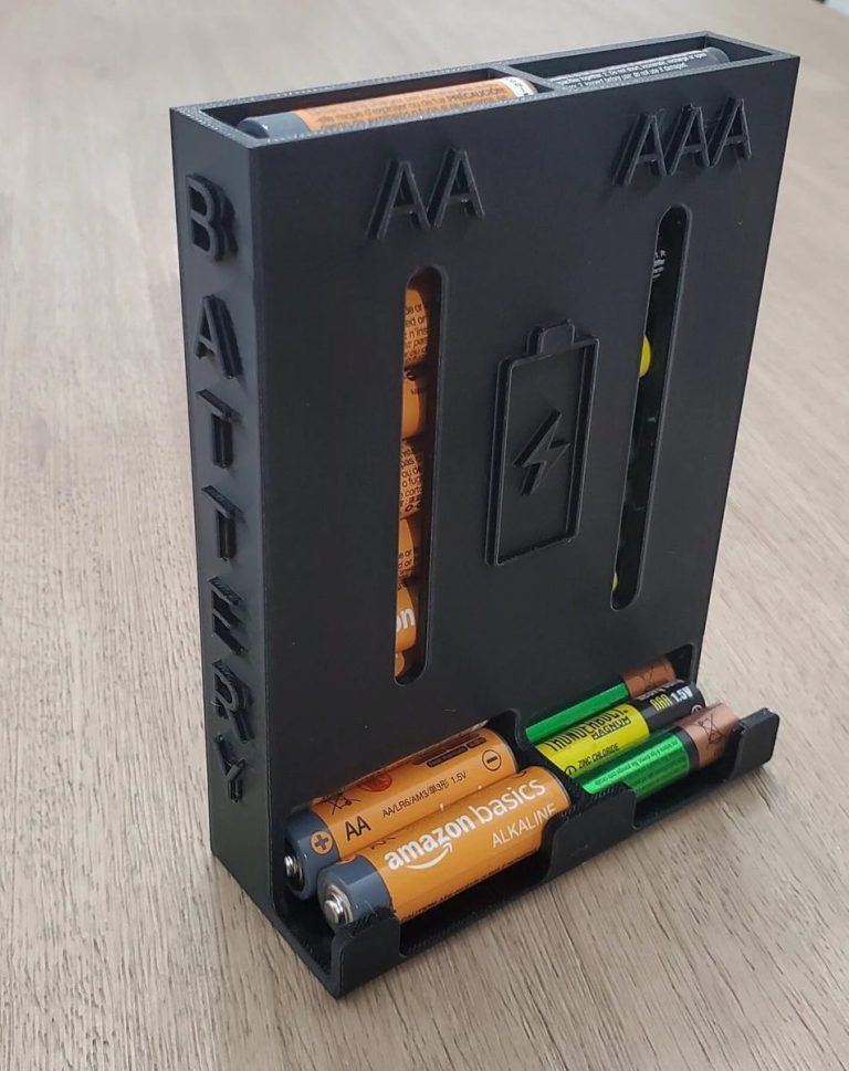 Battery Storage Dispenser Box