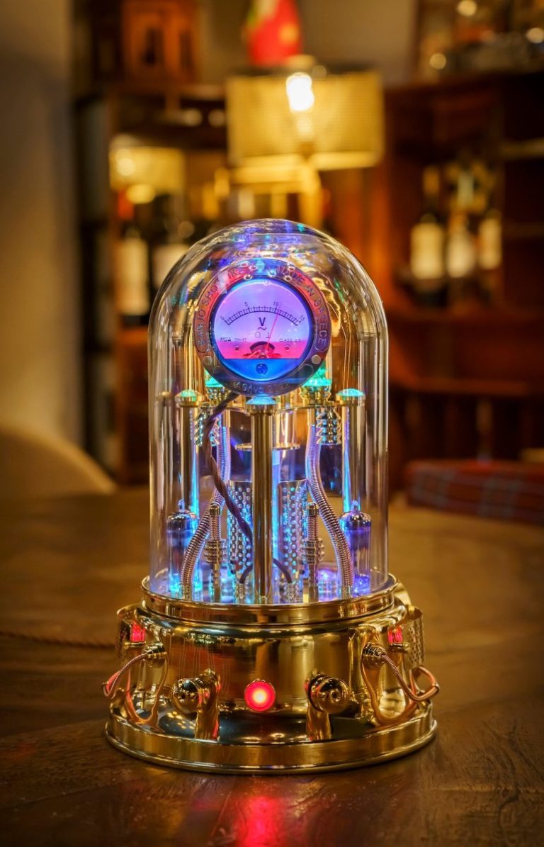 Steampunk Glass Lamp