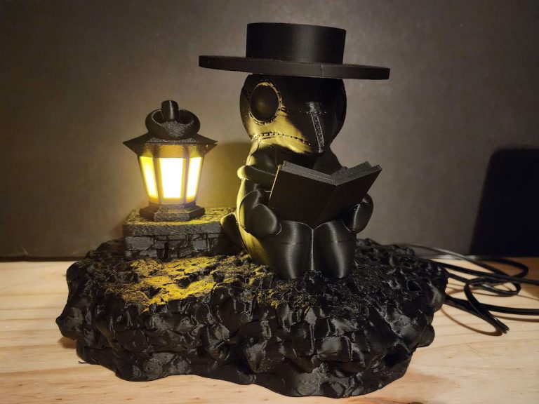 Plague Doctor Lamp