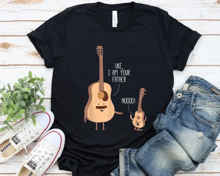 Uke I Am Your Father Funny T-shirt