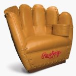 Baseball Glove Leather Chair