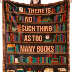 Book Nerds Book Blanket