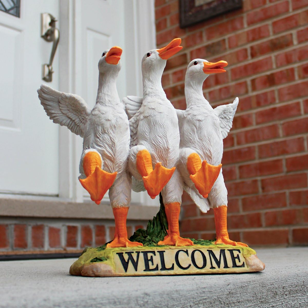 Dancing Ducks Welcome Sign