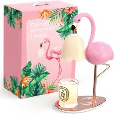 Flamingo Candle Warmer Lamp with Timer