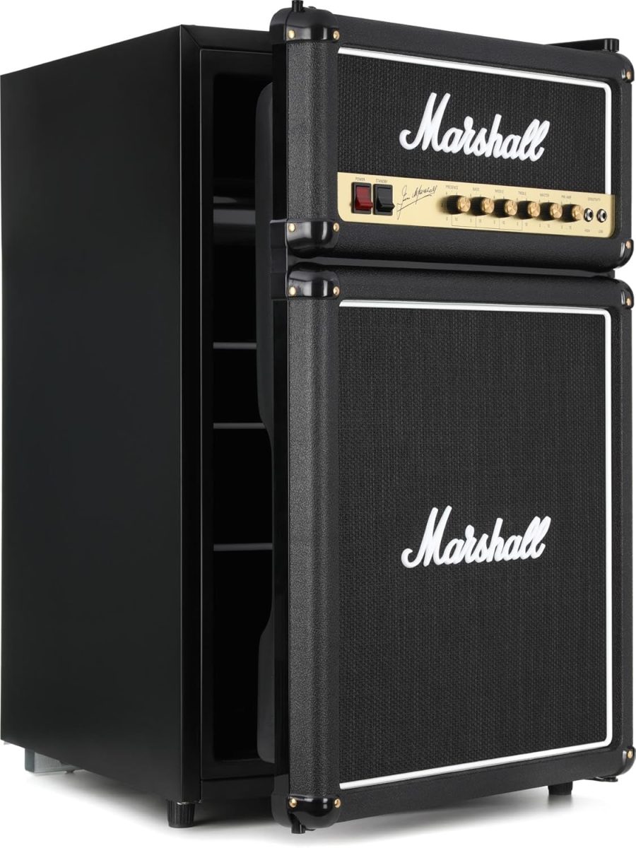 Marshall Mini Fridge with Internal Freezer
