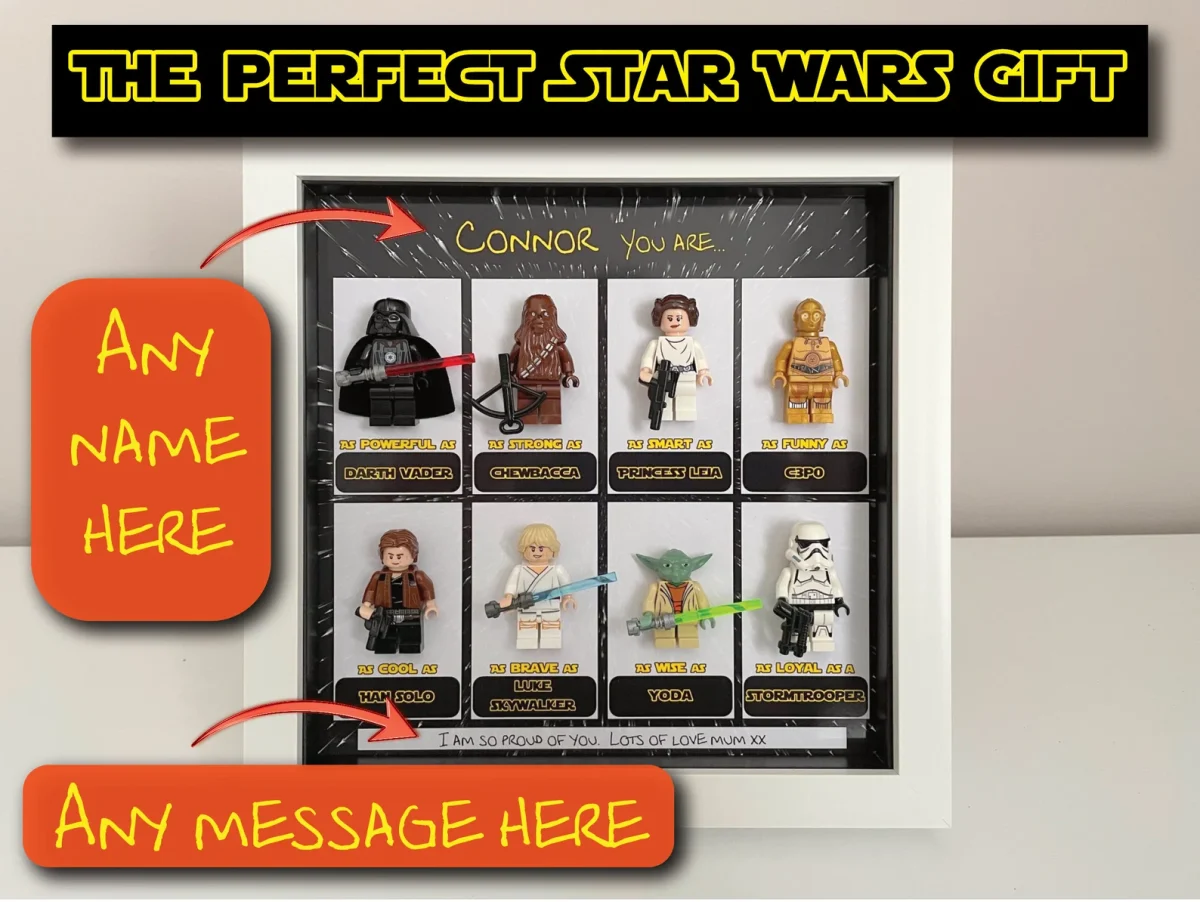 Personalized Star Wars Frame