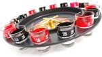 Shot Glass Roulette - Drinking Game Set